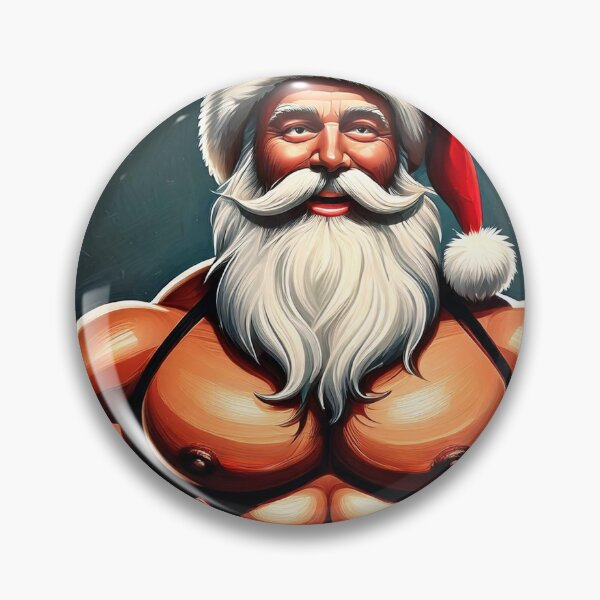 Aperçu de l'œuvre Père Noël sexy et moderne créée et vendue par ArtFactoryAI.