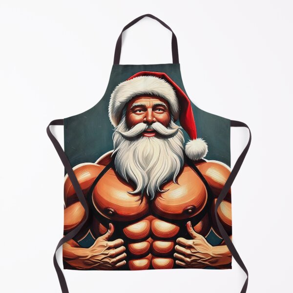 Item preview, Modern Sexy Santa Claus designed and sold by ArtFactoryAI.