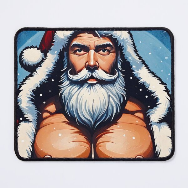 Item preview, Modern Sexy Santa Claus designed and sold by ArtFactoryAI.