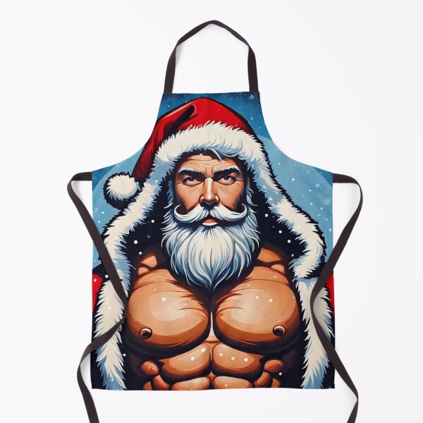 Item preview, Modern Sexy Santa Claus designed and sold by ArtFactoryAI.