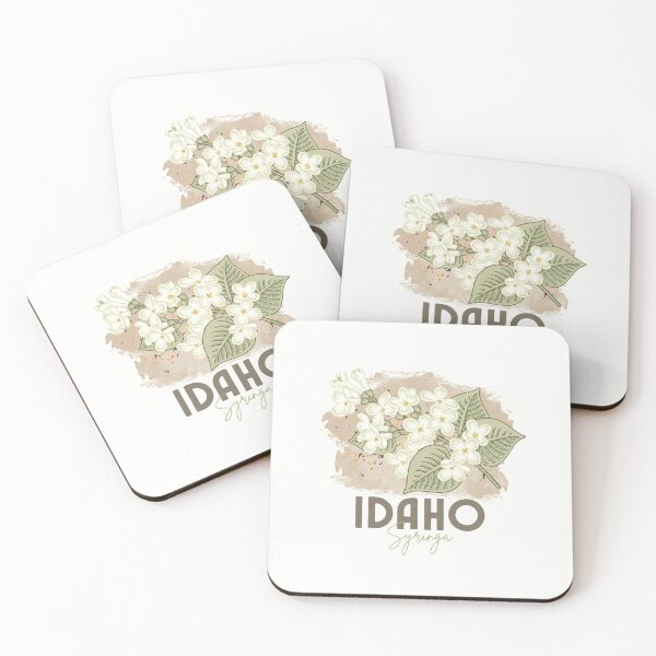 Item preview, Idaho State Flower Syringa Classic T-shirt sticker designed and sold by ThinkNature!.