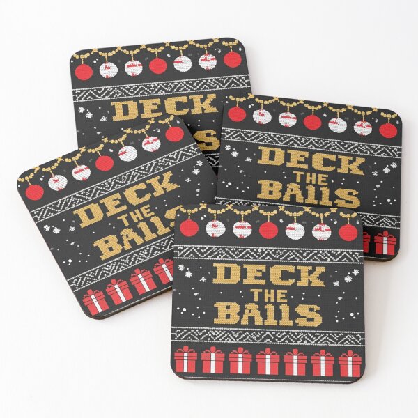 Item preview, Iconic Exclusive Deck The Balls Christmas designed and sold by ItsAKinkThing.