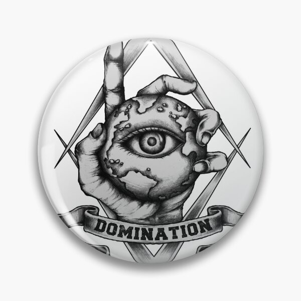 Item preview, Domination, Hand holding the world designed and sold by Nomad-Maynard.