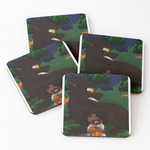 Item preview, Halloween Ash and Diana - Little Red Riding Hood and The Big Bad Wolf designed and sold by Fallen-101.
