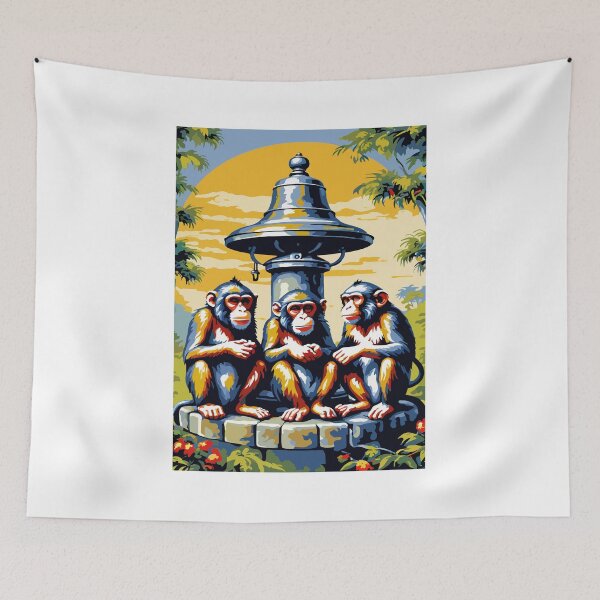 Item preview, The monkey's curiosity. designed and sold by Whose-sweat.