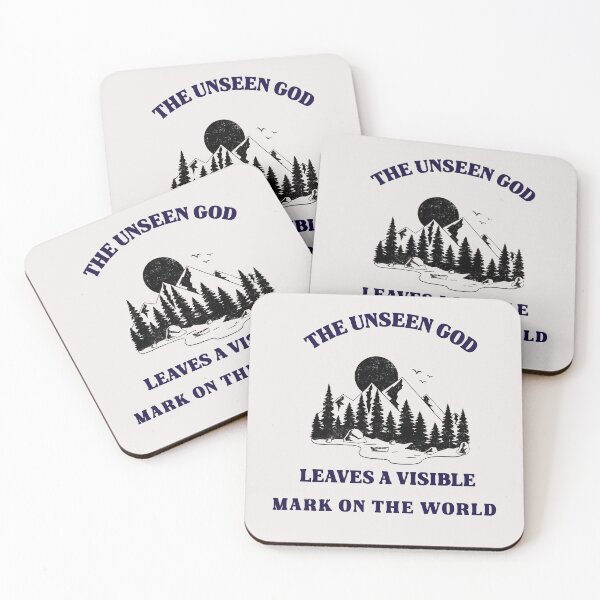 Item preview, The Unseen God Leaves A Visible Mark Worldwide designed and sold by EngagingLayout.
