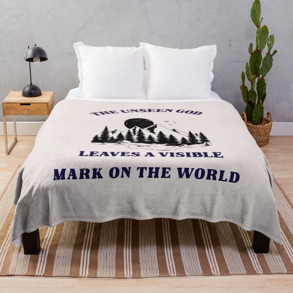 Item preview, The Unseen God Leaves A Visible Mark Worldwide designed and sold by EngagingLayout.