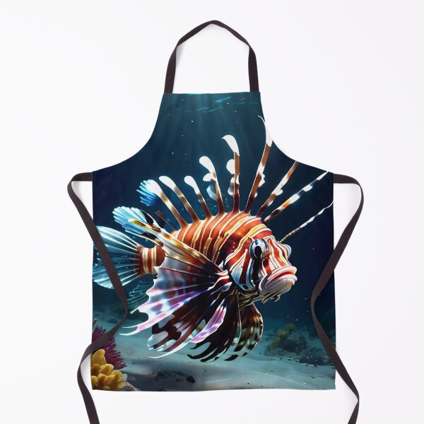 Item preview, Lionfish In The Ocean designed and sold by TheArtOfPat.
