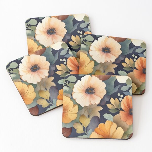 Item preview, Autumn Floral with Dark Background designed and sold by momgraves.