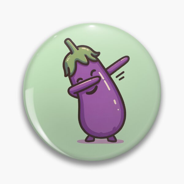 Item preview, Dabbing Eggplant Kawaii Style Fruit Gay Eggplant Dab Funny Gift for Teenager Kid Who Eggplants designed and sold by Gay-Koala.