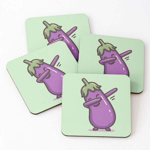 Item preview, Dabbing Eggplant Kawaii Style Fruit Gay Eggplant Dab Funny Gift for Teenager Kid Who Eggplants designed and sold by Gay-Koala.