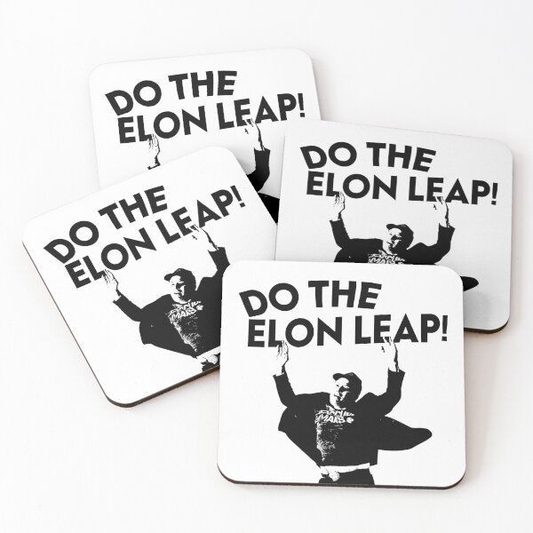 Item preview, ELON MUSK JUMP LEAP designed and sold by TREVORSNEWEST.