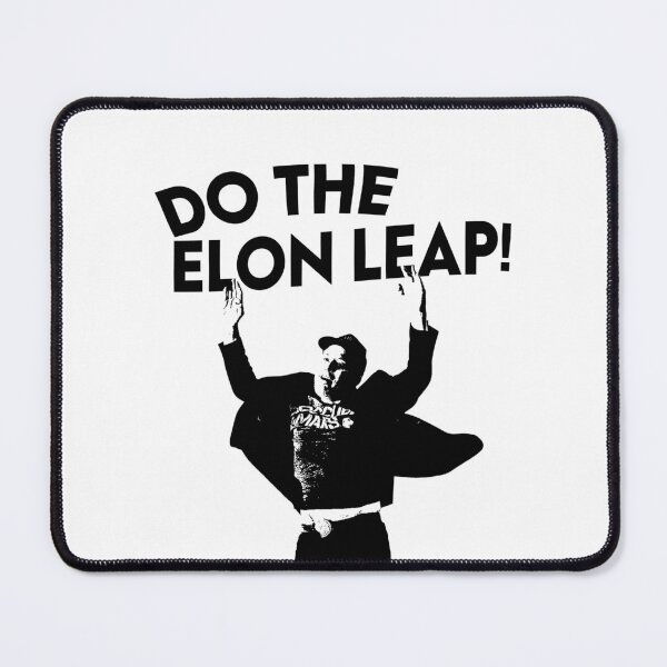 Item preview, ELON MUSK JUMP LEAP designed and sold by TREVORSNEWEST.