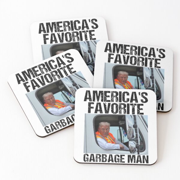 Item preview, America's Favorite Garbage Men Copy of MAGA Garbage for Trump  designed and sold by BousinilyArt.