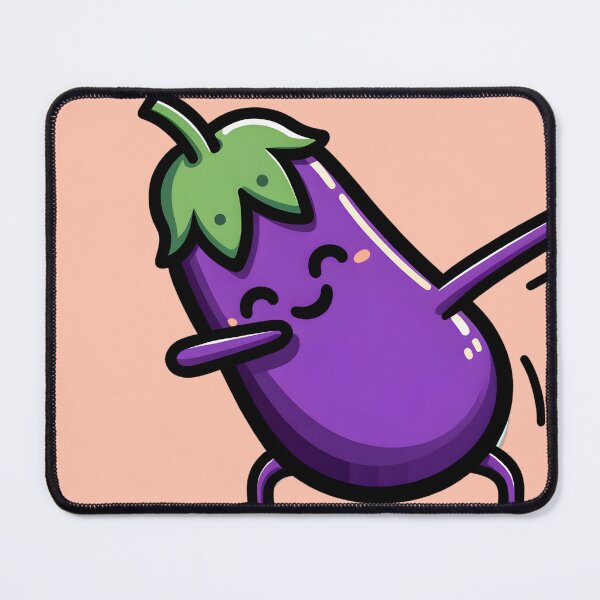 Item preview, Dabbing Eggplant Kawaii Style Fruit Gay Eggplant Dab Funny Gift for Teenager Kid Who Eggplants designed and sold by Gay-Koala.