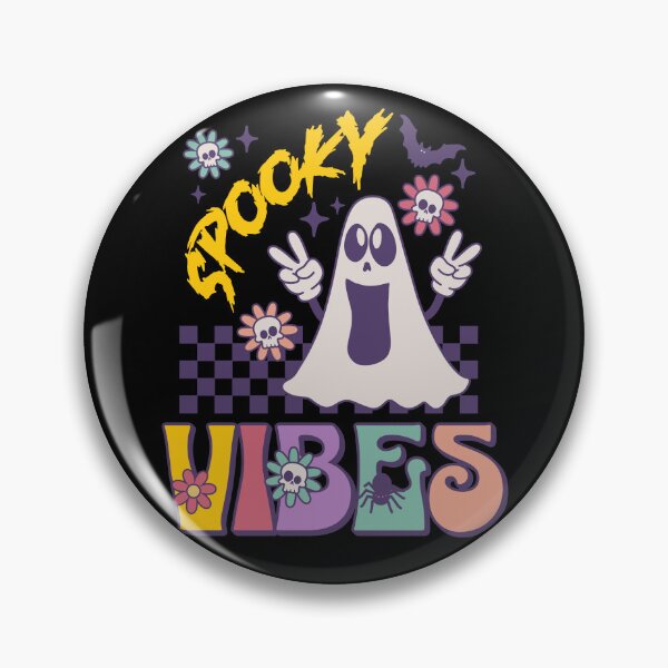 Item preview, Spooky Vibes Funny Halloween Ghost Spooky Vibes Gear designed and sold by DynamicDesign.