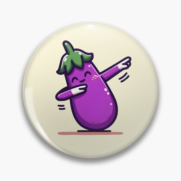 Item preview, Dabbing Eggplant Kawaii Style Fruit Gay Eggplant Dab Funny Gift for Teenager Kid Who Eggplants designed and sold by Gay-Koala.