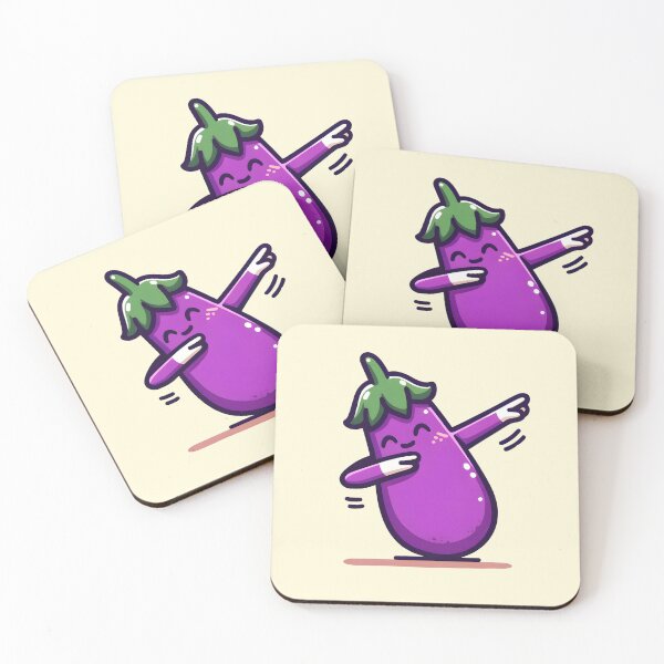 Item preview, Dabbing Eggplant Kawaii Style Fruit Gay Eggplant Dab Funny Gift for Teenager Kid Who Eggplants designed and sold by Gay-Koala.