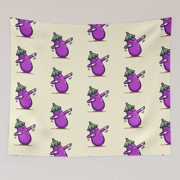 Item preview, Dabbing Eggplant Kawaii Style Fruit Gay Eggplant Dab Funny Gift for Teenager Kid Who Eggplants designed and sold by Gay-Koala.