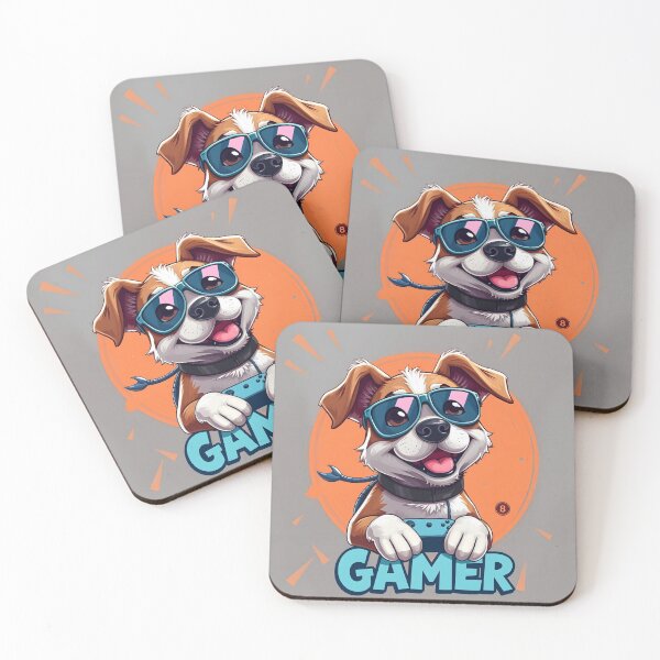 Item preview, Gamer Pet Pattern #12 designed and sold by Kaleidoscope Print.