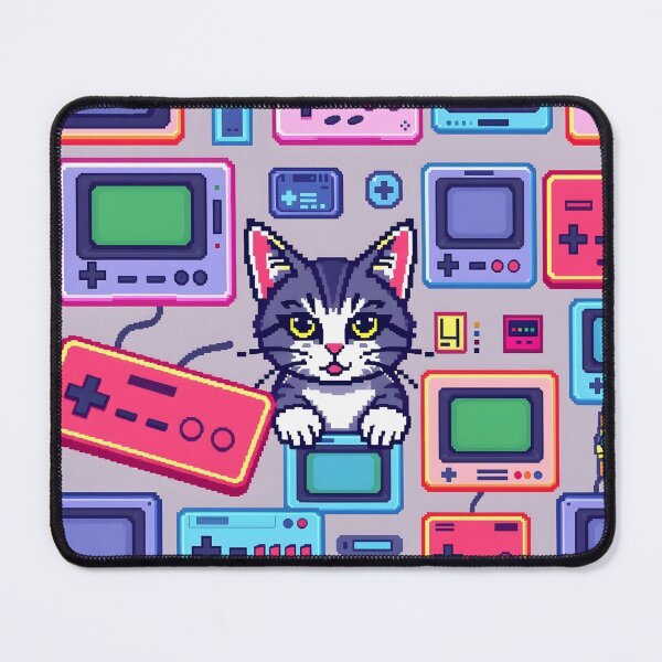 Item preview, Gamer Pet Pattern #13 designed and sold by Kaleidoscope Print.
