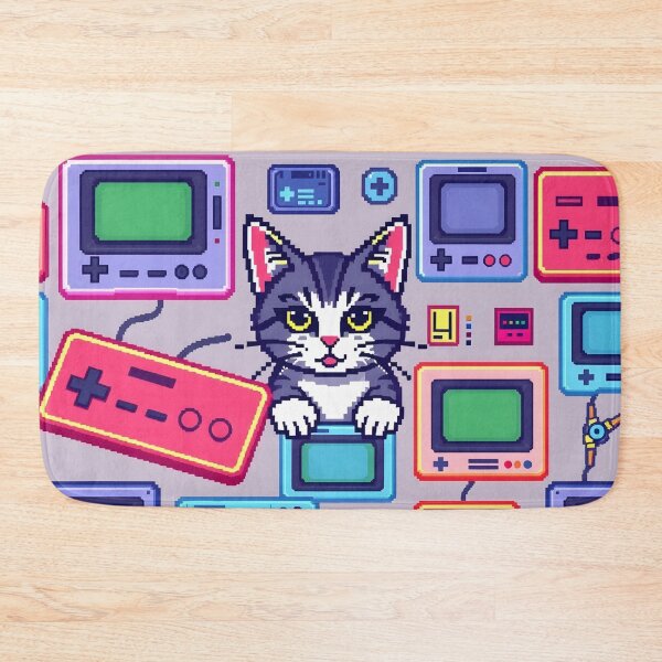 Item preview, Gamer Pet Pattern #13 designed and sold by Kaleidoscope Print.