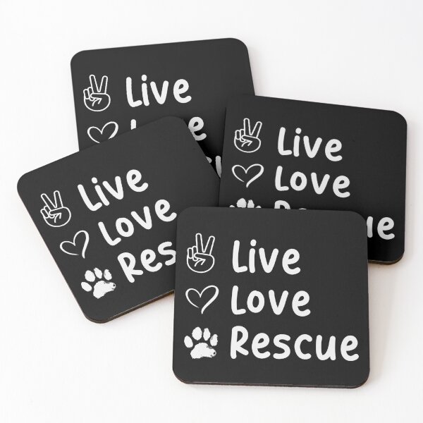 Item preview, Animal Rescue | Live Love Rescue Dog designed and sold by tmerchtrends.
