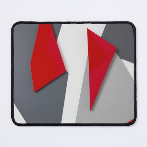 Item preview, "Bold Red Accent" designed and sold by DAMDUANG.