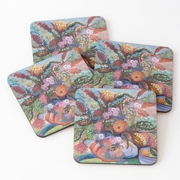 Item preview, Vase of Australian flowers designed and sold by goanna.