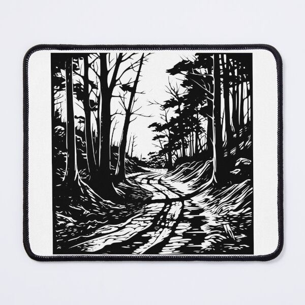 Item preview, Woodland Road Forest Trail Nature Wilderness Canopy designed and sold by inkoutninja.