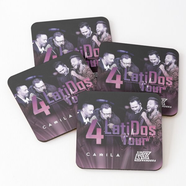 Item preview, Camila - 4 Latidos Tour - En Vivo album 2019 designed and sold by MitchellTVV.