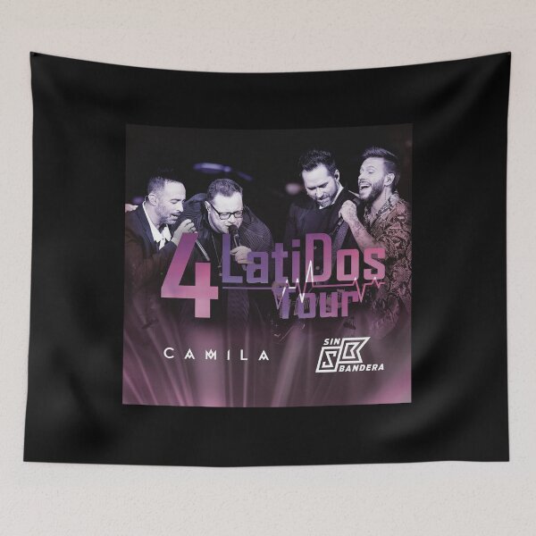 Item preview, Camila - 4 Latidos Tour - En Vivo album 2019 designed and sold by MitchellTVV.