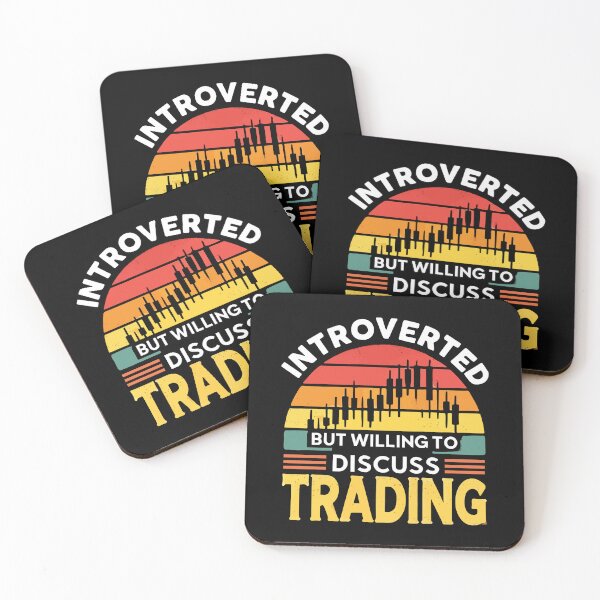 Item preview, Introverted But Willing to Discuss Trading, Funny Trader designed and sold by chantastical.