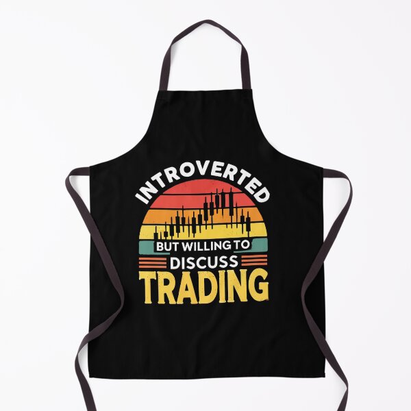 Item preview, Introverted But Willing to Discuss Trading, Funny Trader designed and sold by chantastical.