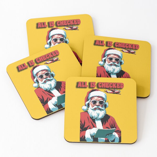 Item preview, Everything is checked Santa is ready for Christmas designed and sold by LOveStOrSidE.