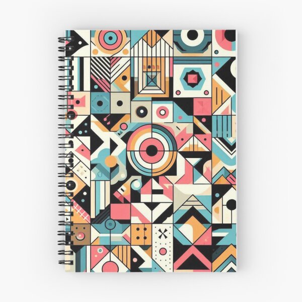 Item preview, Vibrant Geometric Pattern Art | Colorful Shapes Design Collection designed and sold by TrendyDesign159.