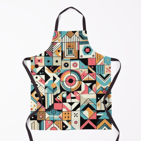 Item preview, Vibrant Geometric Pattern Art | Colorful Shapes Design Collection designed and sold by TrendyDesign159.