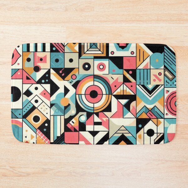 Item preview, Vibrant Geometric Pattern Art | Colorful Shapes Design Collection  designed and sold by TrendyDesign159.