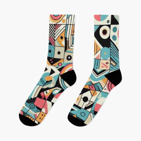 Item preview, Vibrant Geometric Pattern Art | Colorful Shapes Design Collection  designed and sold by TrendyDesign159.