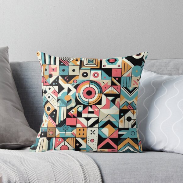 Item preview, Vibrant Geometric Pattern Art | Colorful Shapes Design Collection designed and sold by TrendyDesign159.