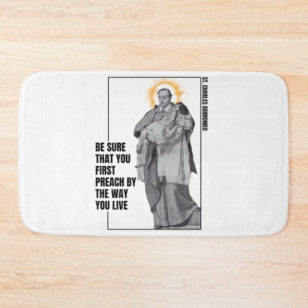 Item preview, St Charles Borromeo - Light Version designed and sold by UB--Designs.