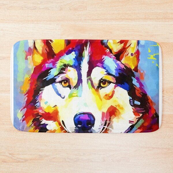 Item preview, Siberian Husky (Digital painting) designed and sold by shrolts.