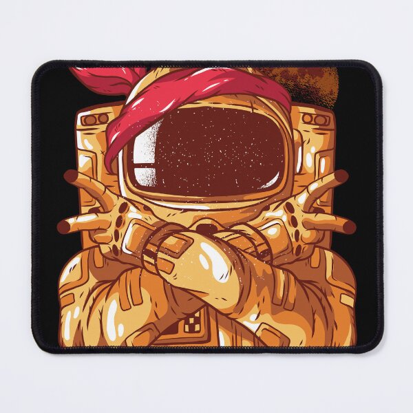 Item preview, Gangsta Astronaut | Space Explorer with Street Style Vibes designed and sold by TurtleDojo.