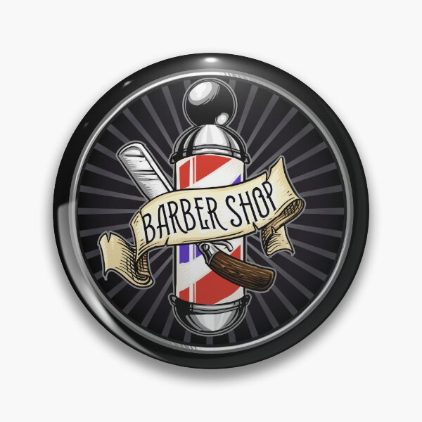 Item preview, Barber Shop Logo designed and sold by Nick Studio.