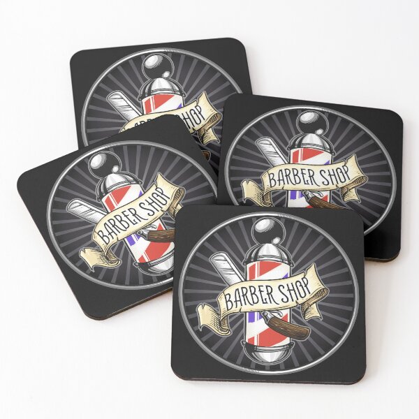 Item preview, Barber Shop Logo designed and sold by Nick Studio.