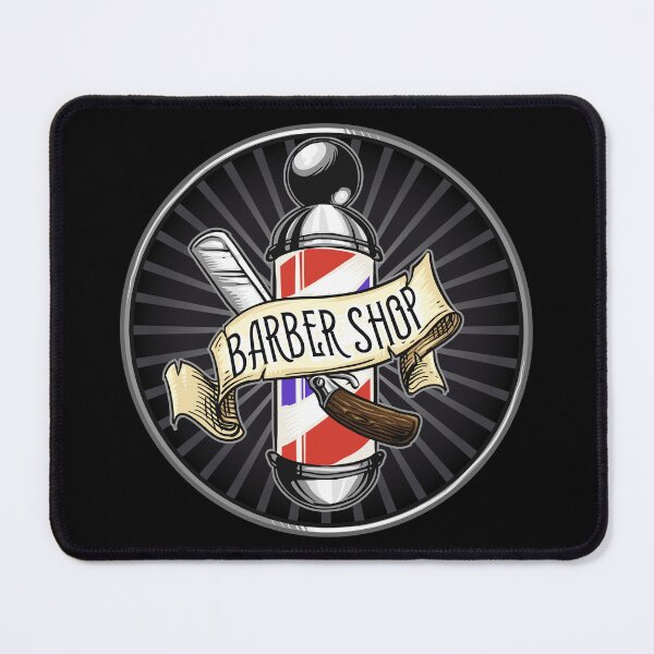 Item preview, Barber Shop Logo designed and sold by Nick Studio.