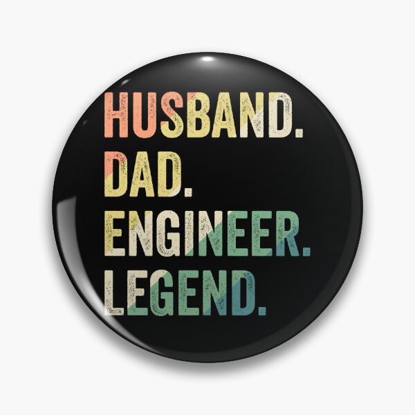 Item preview, Husband Dad Engineer Legend Funny Engineering designed and sold by RareBunny.