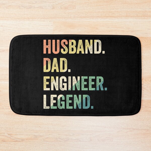 Item preview, Husband Dad Engineer Legend Funny Engineering designed and sold by RareBunny.