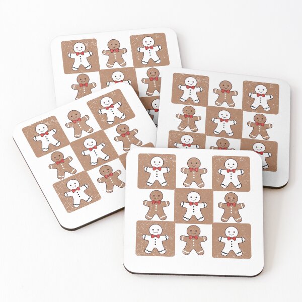 Item preview, Checkered Gingerbread Man designed and sold by vintagearttee.