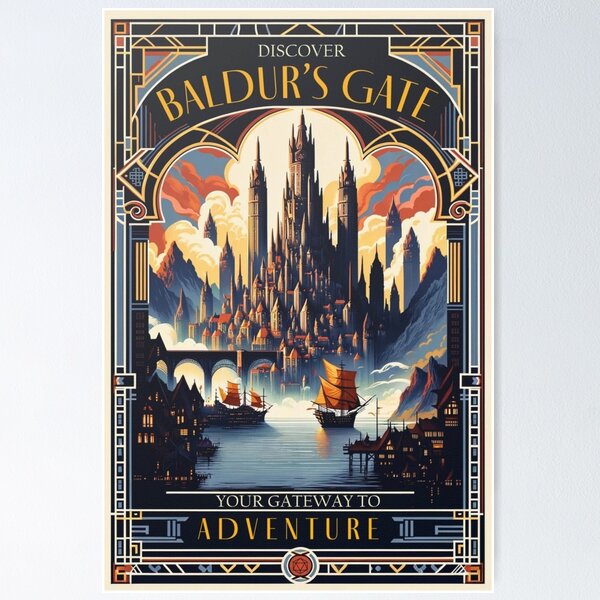 Baldur's Gate Poster